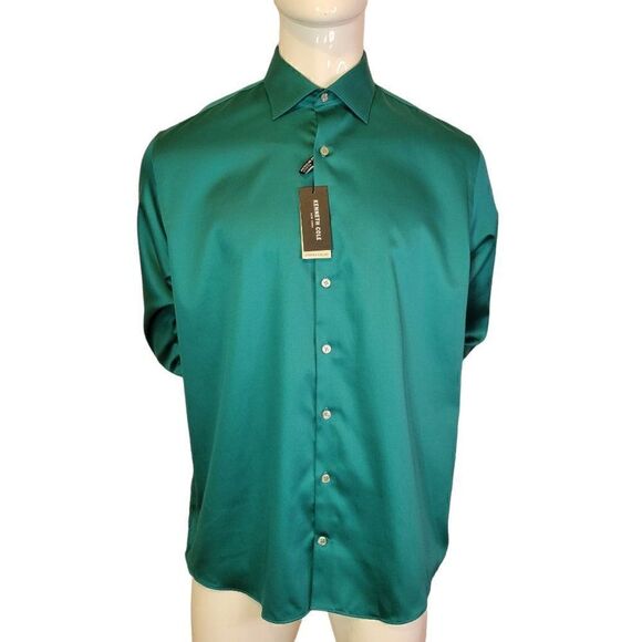 Kenneth Cole NY Wrinkle Free Button Down Shirt (Size 16.5 32/33) - Picture 1 of 9